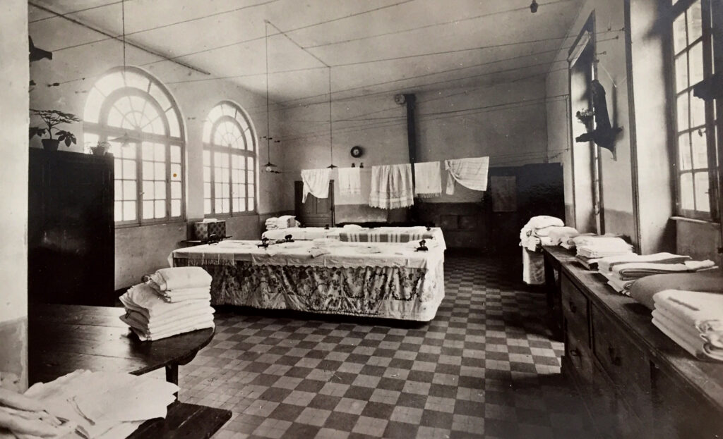 Histoire repasserie Les Petits Châtelets Alençon Orne - droits d'auteur : archives municipales Alençon